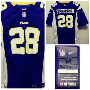 Adrian Peterson nike NFL Vikings jersey